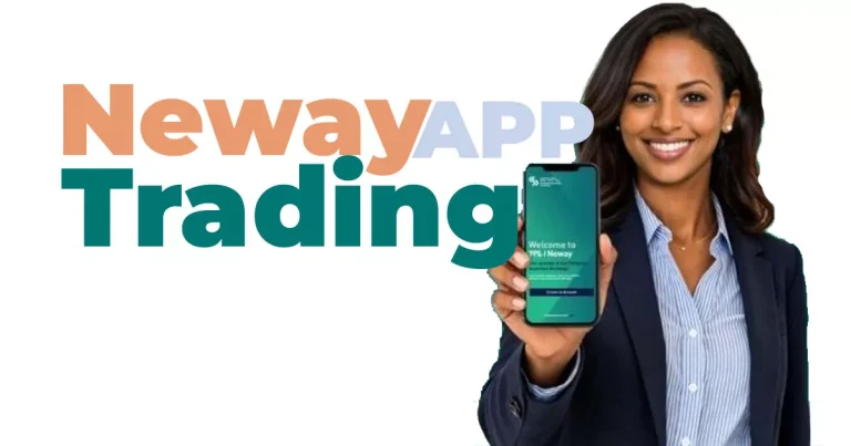 Photo of a women showing Neway ESX app opened on a mobile device