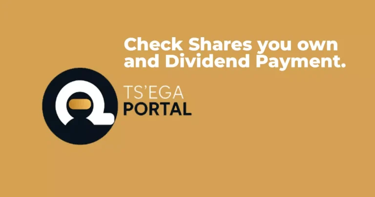 Ts’ega Portal NBE National Central Securities Depository