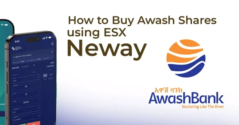 How to Buy Awash Bank (AWAB) Shares on the Neway ESX App: Step-by-Step Guide